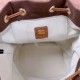 Replica Miu Miu Canvas Backpack - 1:1 Quality | miumiureplica.com Replica Miu Miu Canvas Backpack in Brown - 1:1 AAA Quality