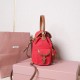 Replica Miu Miu Canvas Backpack in Red - 1:1 AAA Quality