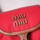 Replica Miu Miu Canvas Backpack in Red - 1:1 AAA Quality