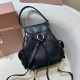 Replica Miu Miu Leather Backpack - 1:1 Quality | miumiureplica.com Replica Miu Miu Leather Backpack in Black - 1:1 AAA Quality