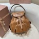 Replica Miu Miu Leather Backpack - 1:1 Quality | miumiureplica.com Replica Miu Miu Leather Backpack in Cognac - 1:1 AAA Quality