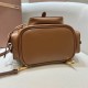 Replica Miu Miu Leather Backpack - 1:1 Quality | miumiureplica.com Replica Miu Miu Leather Backpack in Cognac - 1:1 AAA Quality