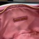 Replica Miu Miu Pink Mini Wander hobo bag - perfect clone with triangle logo