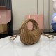 Replica Miu Miu Caramel Mini Wander hobo bag - perfect clone with triangle logo