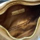Replica Miu Miu Caramel Mini Wander hobo bag - perfect clone with triangle logo