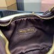 Replica Miu Miu Briarwood Mini Wander hobo bag - perfect clone with triangle logo