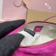 Replica Miu Miu Fuchsia Suede Pouch | Affordable Luxury Clutch Replica Miu Miu pink suede clutch with gold chain strap