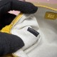 Replica Miu Miu Whiskey Suede Pouch | Affordable Luxury Clutch Replica Miu Miu Whiskey suede clutch with gold chain strap