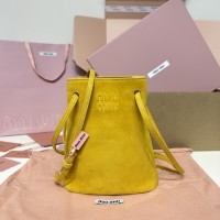 Miu Miu Whiskey Suede Pouch 5NF460