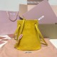 Replica Miu Miu Whiskey suede clutch with gold chain strap