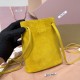 Replica Miu Miu Whiskey suede clutch with gold chain strap