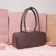 AAA Fake Miu Miu Briarwood Beau Bag| miumiureplica.com Replica Miu Miu Briarwood Beau leather bag - perfect clone with triangle logo