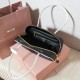 AAA Fake Miu Miu Black Beau Bag| miumiureplica.com Replica Miu Miu Black Beau leather bag - perfect clone with triangle logo