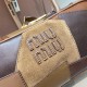 Replica Miu Miu Beau patchwork bag - perfect clone with triangle logo